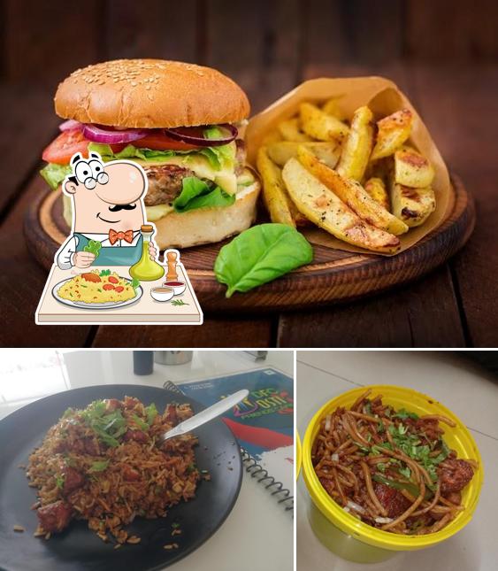 Food at Dosti Friends Cafe