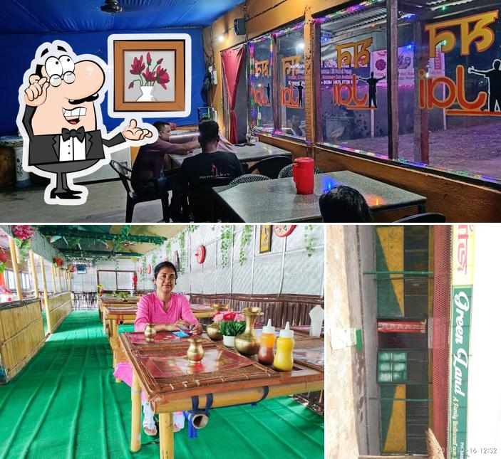 The interior of MON JAI A Family Restaurant Cum. Dhaba