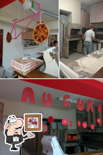 Gli interni di Pizzeria Re Darone