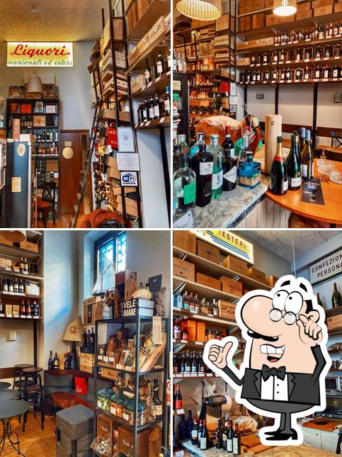 Gli interni di Enoteca Bonomi Roma