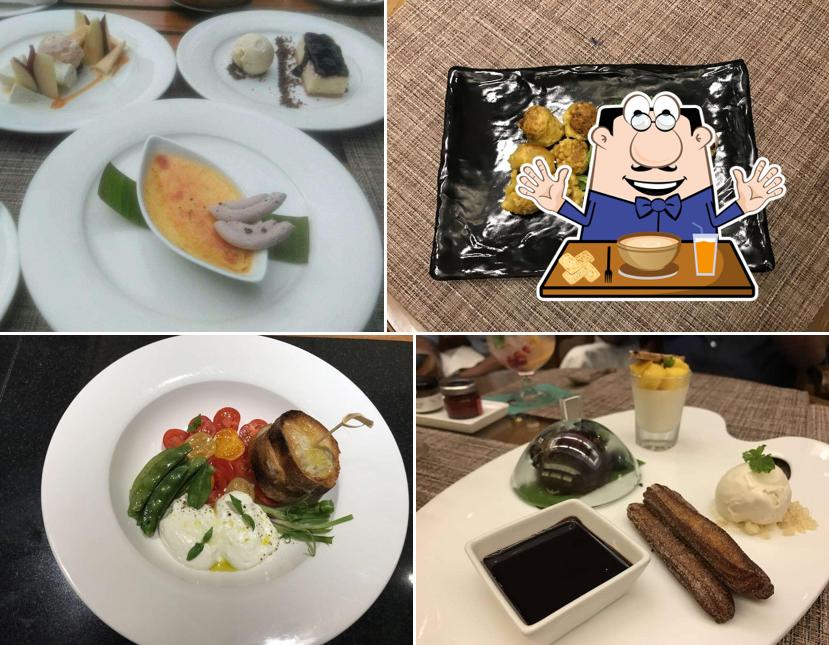 Food at The Polo Club