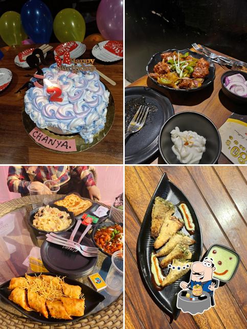 Food at 80’s HOUSE