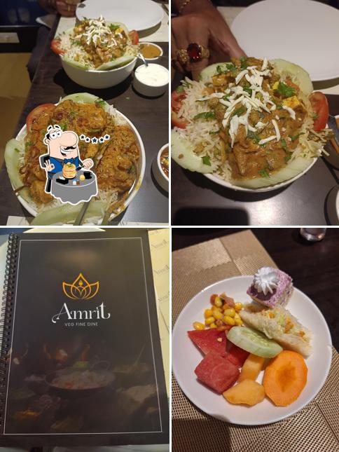 Meals at AMRIT - VEG FINE DINING