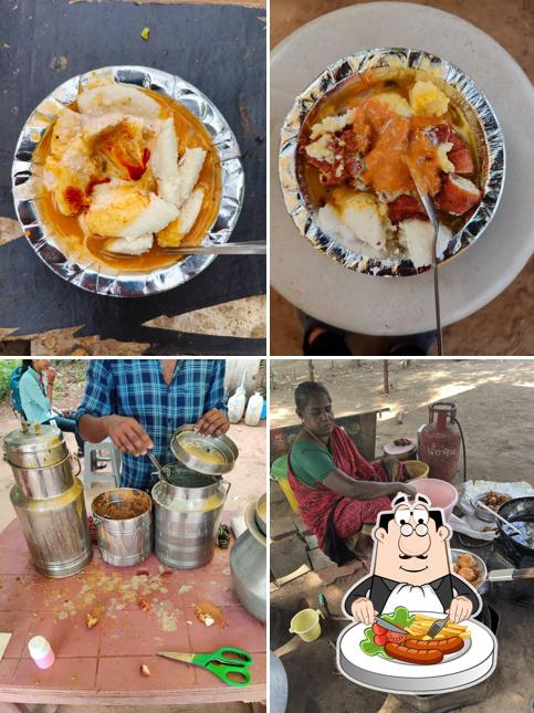 Meals at ANNAPURNA Idli and Menduvada