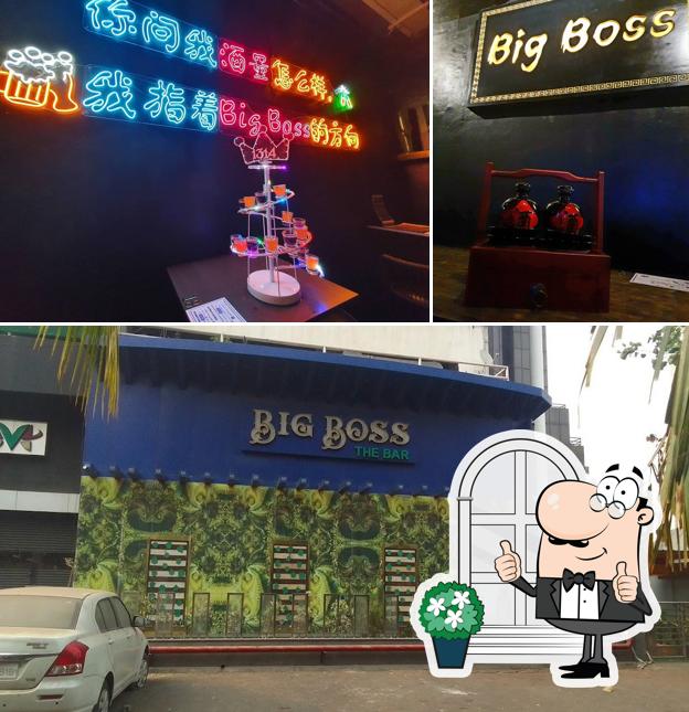 The restaurant's exterior and interior