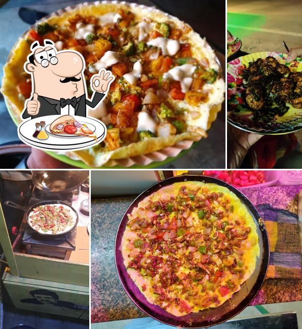 Order pizza at Egg Factor