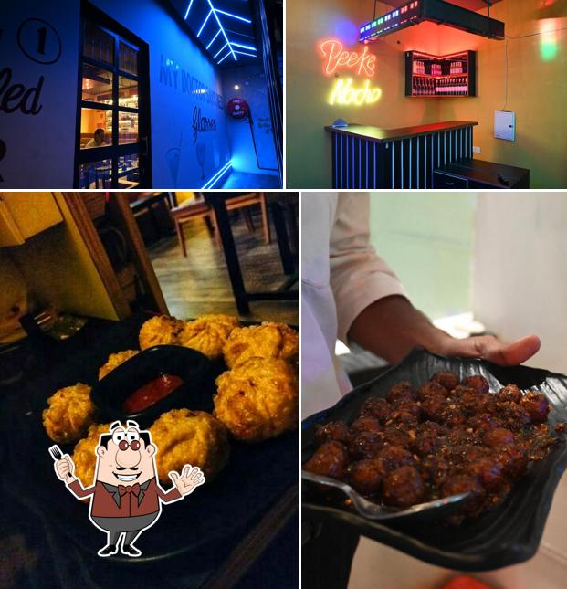 The restaurant's food and interior