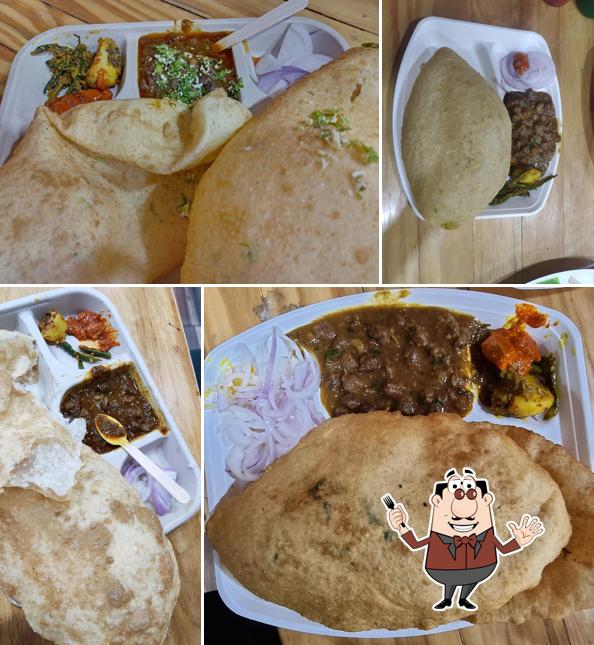 Chole bhature at New Delhi Sweets
