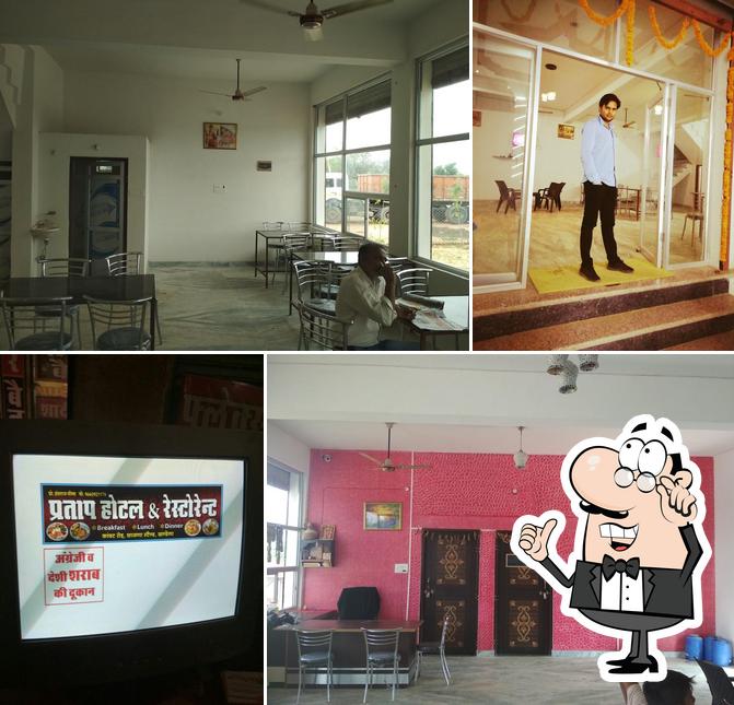 The interior of PRATAP HOTEL and RESTAURANT