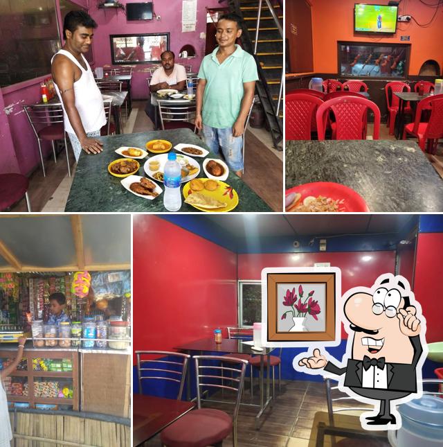 The interior of The Loft Hotel & Restaurant Himul Milk Parlour