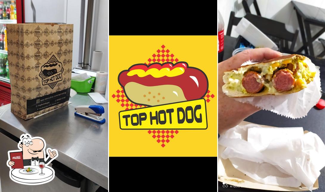 Comida em Top Hot Dog