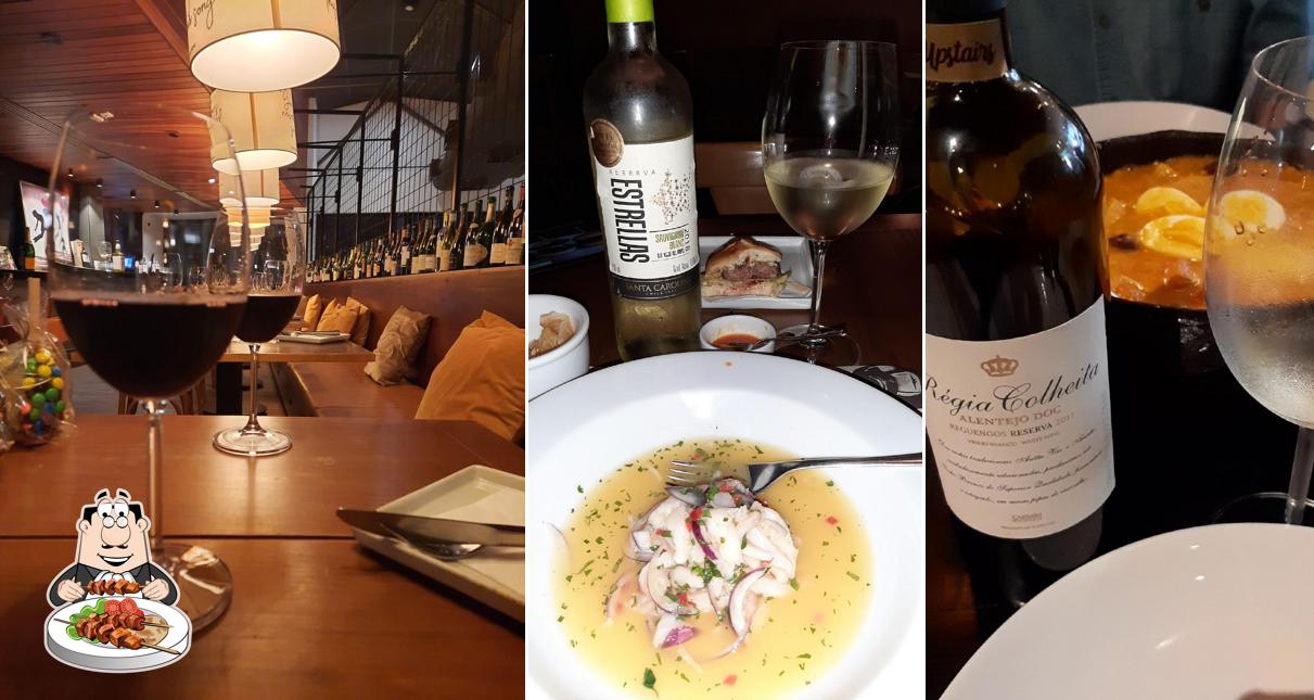 Comida em UpStairs - Wine Bar