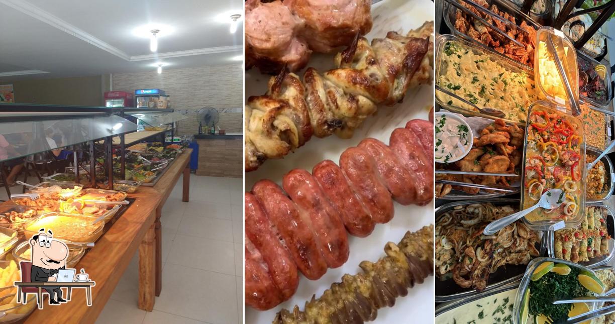 Veja imagens do interior do Grill E Cia Self Service