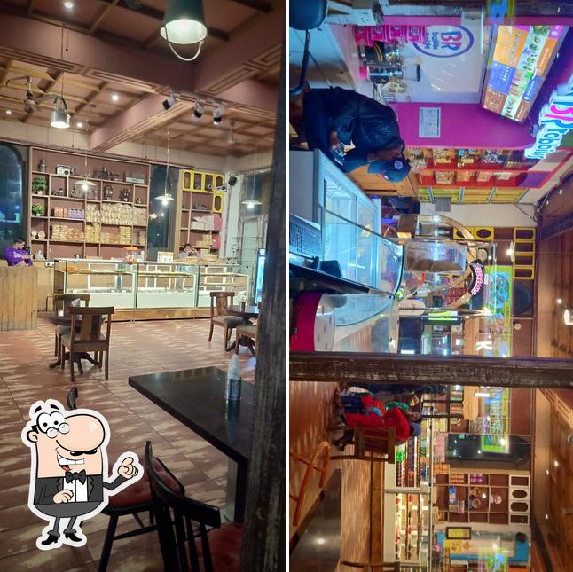 Take a seat at one of the tables at Keventers