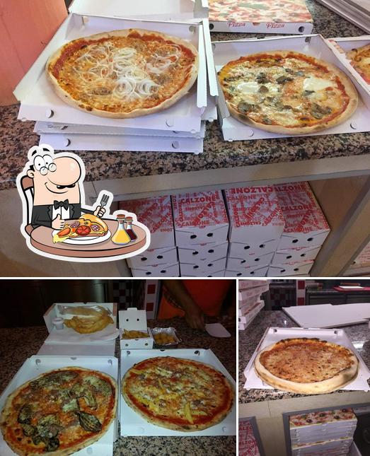 Scegli tra le molte varianti di pizza
