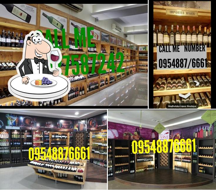 It’s nice to savour a glass of wine at Fancy Wine Shop
