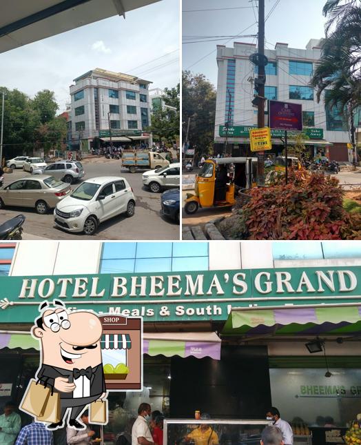 Check out how Hotel Bheema's Grand looks outside