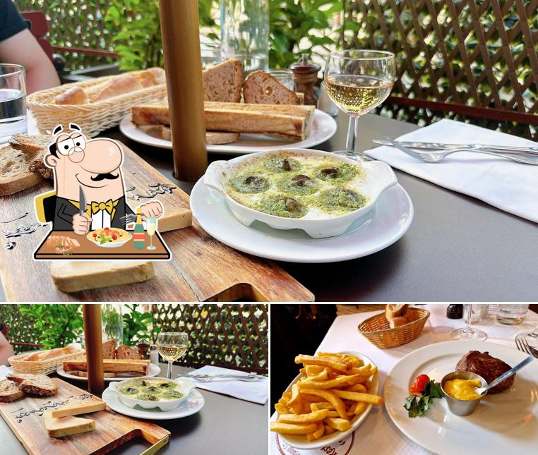 Escargots à Restaurant La Tour