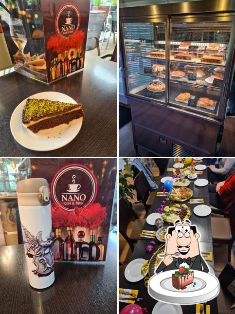 Torta al cioccolato al Nano Cafe & Bistro