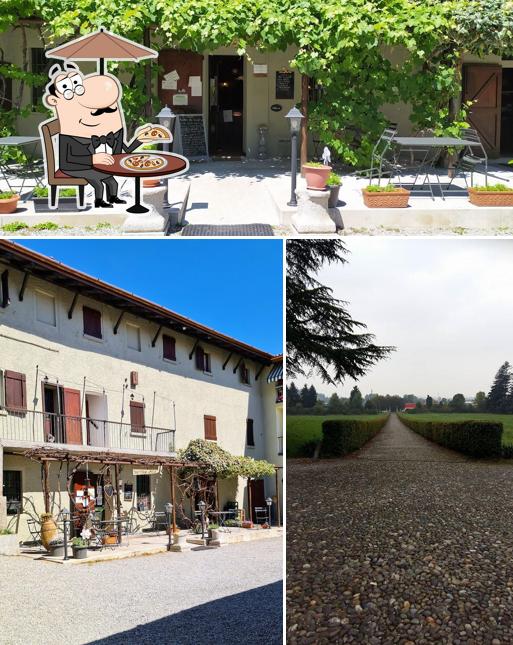 Guarda la parte esterna di Trattoria del Mosè