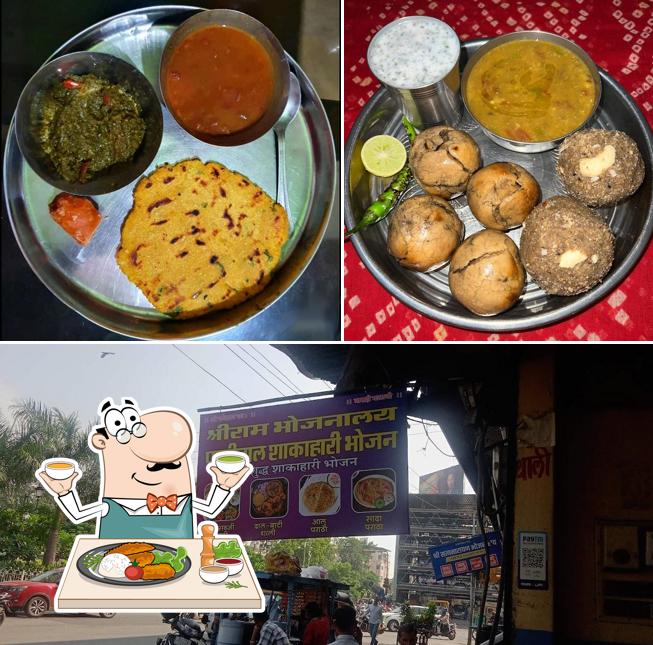 The image of Shri Ram Bhojnalaya’s food and exterior