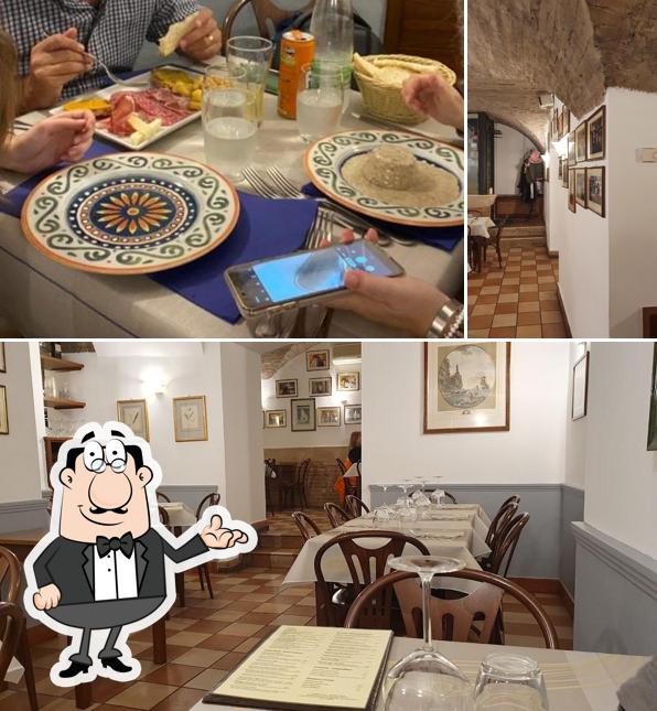 Siediti a un tavolo di Antica Trattoria delle Volte