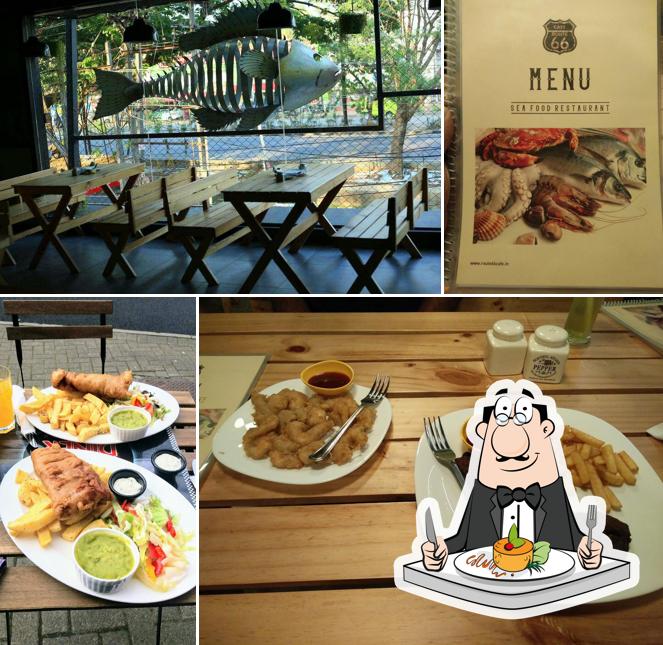 Food at Cafe Route 66