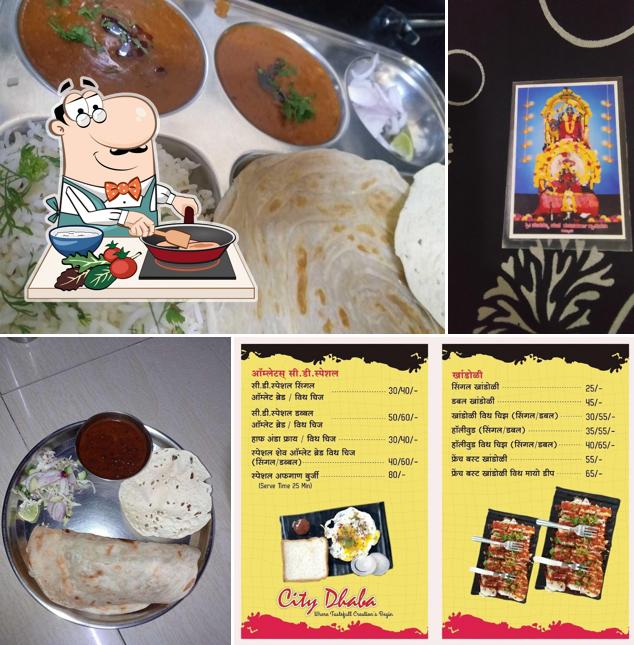 Chicken curry at City Dhaba Resto