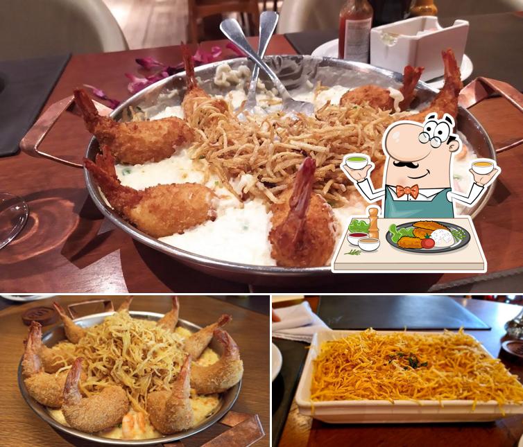 Camarão com coco em Coco Bambu Londrina: Restaurante, Peixe, Camarão, Carnes, Lagosta, Salada, PR