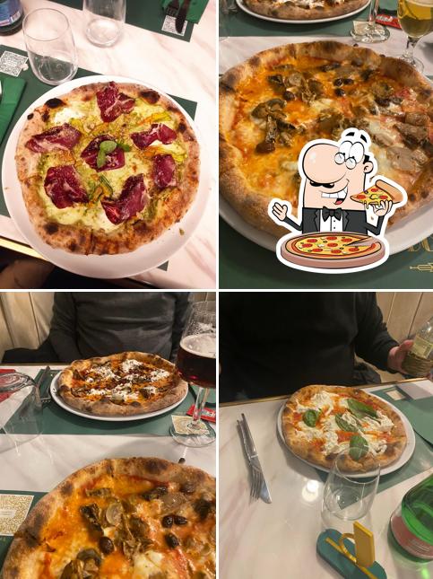 Scegli tra le molte varianti di pizza