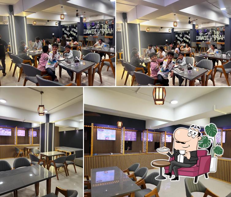 The interior of Flavour's Pocket Food Court