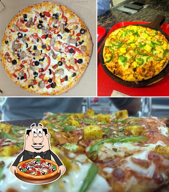 Try out different kinds of pizza