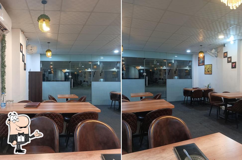 The interior of Legend Sardar Restaurant