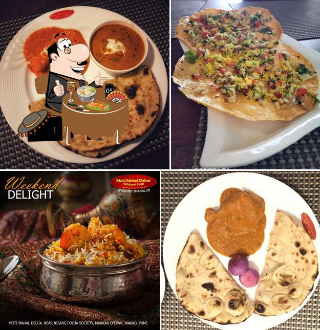 Food at Moti mahal delux