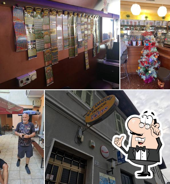 Gli interni di Bar Tirol Tabaccheria Lotteria slot SKY SPORT DAZN MUSICA