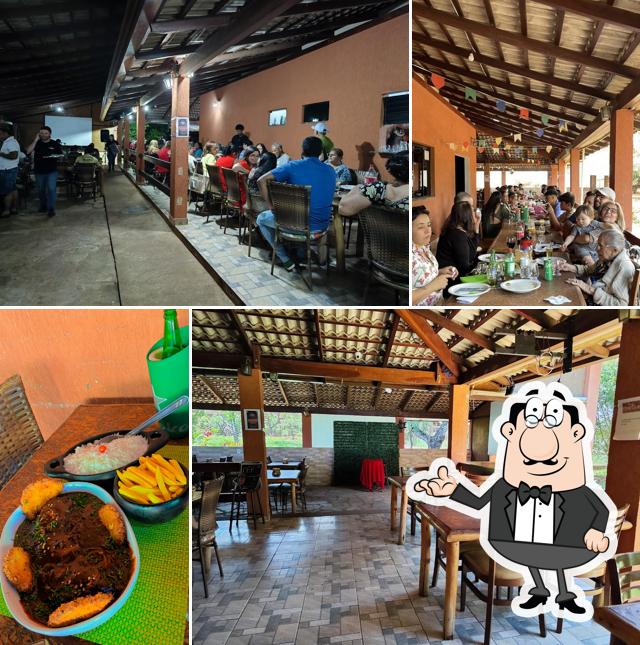 O interior do Casa do cerrado restaurante