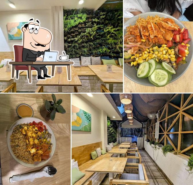 The interior of Greendays