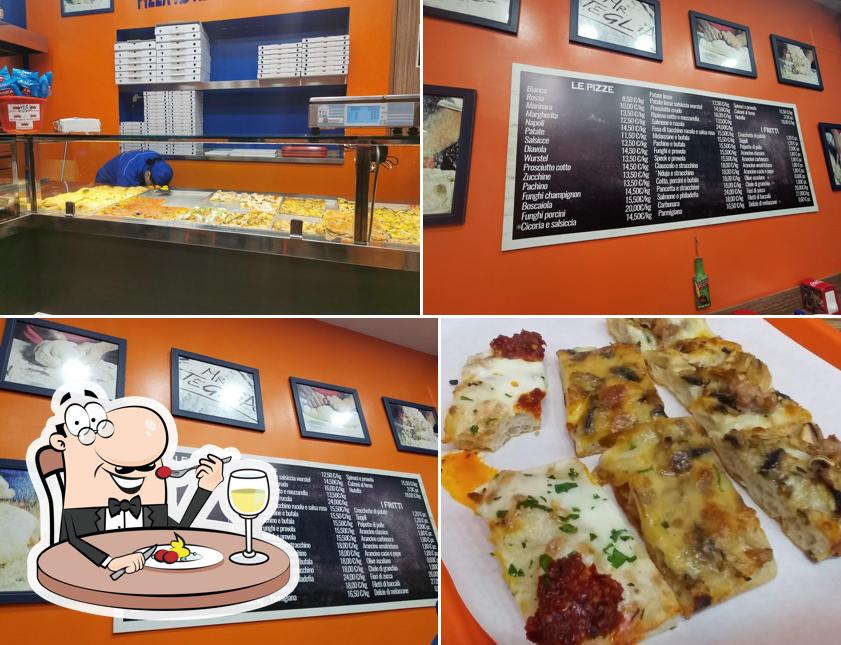 La foto di cibo e lavagna da Mister Teglia Somalia