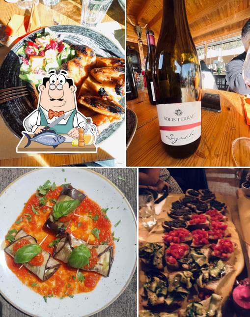 Salmone grigliato al Osteria del Parco