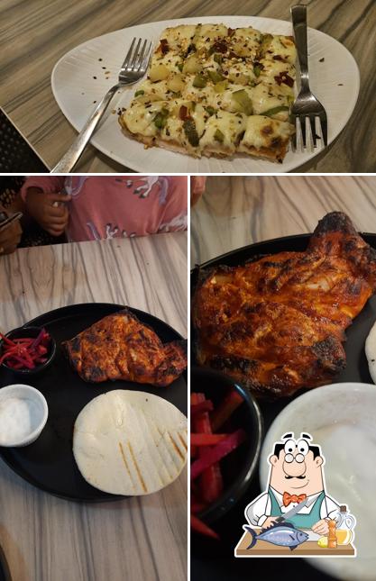 Grilled salmon at PSK CAFETERIA