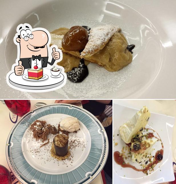 Trattoria Moderna serve un'ampia varietà di dolci