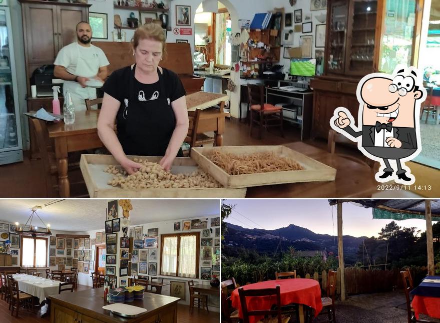 Siediti a un tavolo di Ristorante Da Luigi a Marciana; RISTORANTE di CARNE Isola d'Elba; TRATTORIA di terra TIPICA TOSCANA; PRODOTTI TIPICI toscani