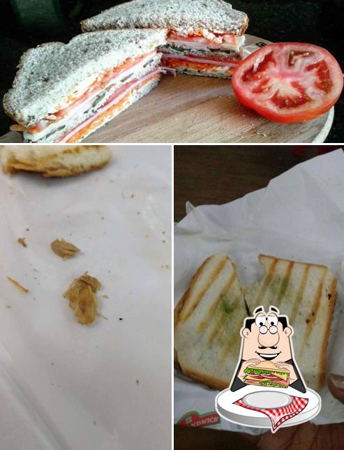 Club sandwich at Royal Sandwich