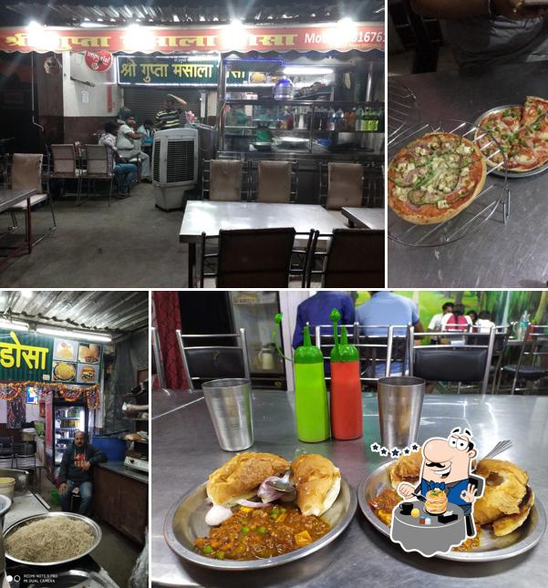 Meals at Shri Gupta Masala Dosa