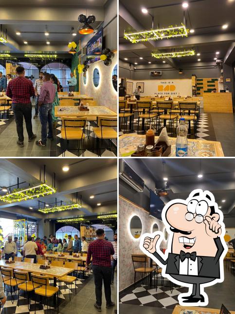 Check out how Size Zero Cafe Restro looks inside
