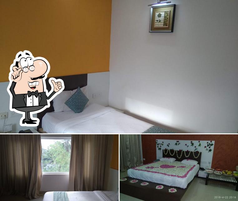 Check out how Hotlines Falcons Nest Hotel(Vindhu Restaurant) looks inside