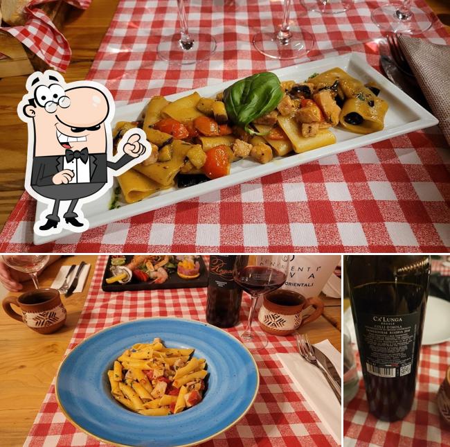 Gli interni di Cantina Del Cedro