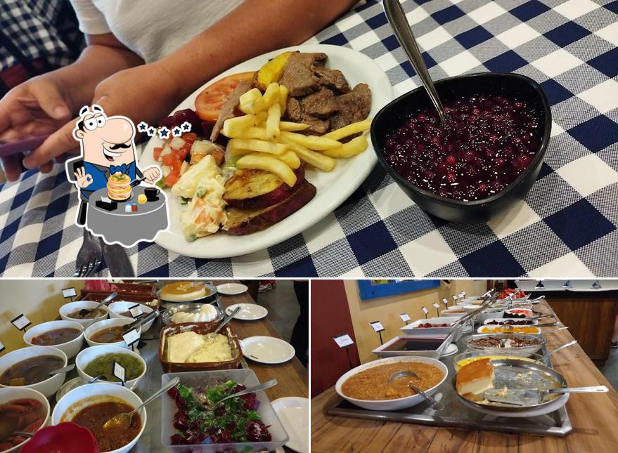 Platos en Restaurante Armazém da Fazenda