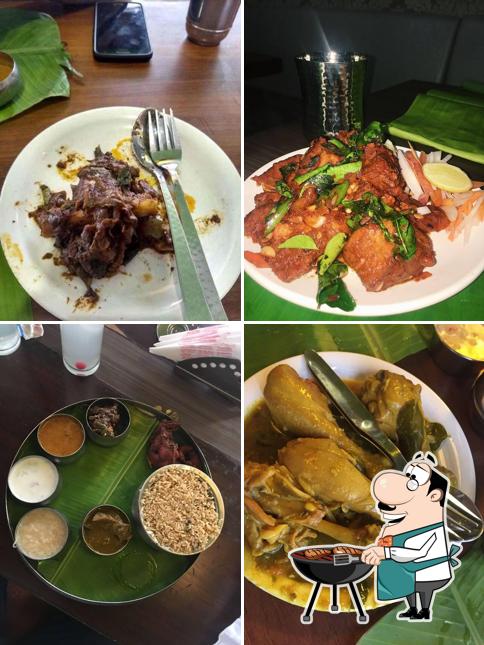 Get meat meals from the menu