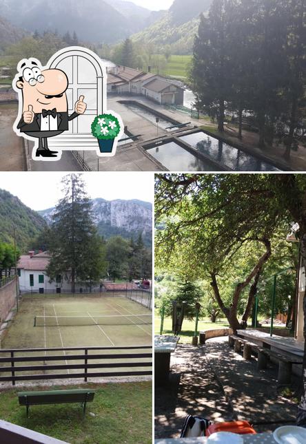 Puoi goderti l'aria fresca dal dehors di Albergo Ristorante San Carlo